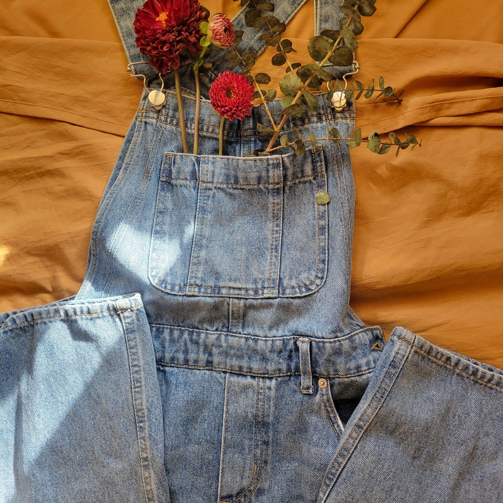 Blue Denim Overalls